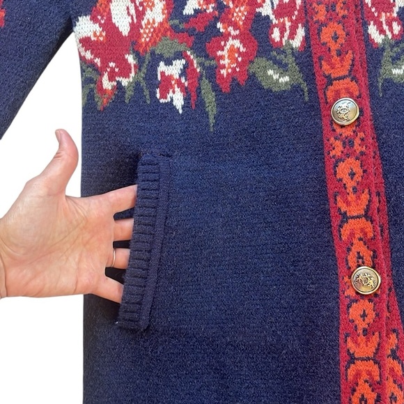 MAXSPORT Duster Cardigan Sweater NWOT Size Medium - Picture 9 of 13